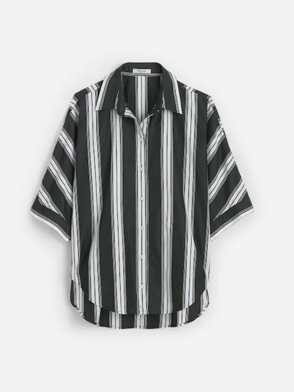 Madewell Pleated Sleeve Button Up - Picture 6 of 6